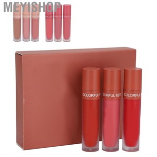 Meyishop Matte  Lipstick Set  Nude Lip Gloss Makeup High Pigmented Rich Color  for Girls Parties Women Dates