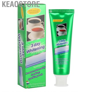 Keaostore Stain  Toothpaste  Deep Clean Your  for Home Whiten Odor