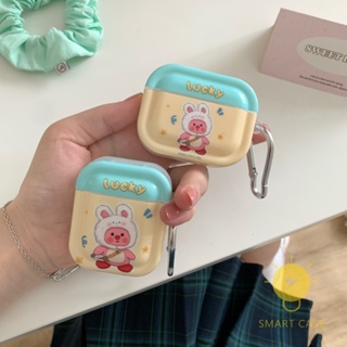 Lucky Cartoon Cute Case For AirPods Pro2 / Pro / 3 / 2 / 1 Shockproof Charging Box Silicone Soft Cover