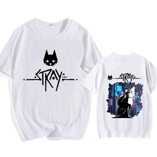 เสื้อยืดนิ่ม พิมพ์ลายอนิเมะ Stray Game Momo Cat Mangacomic Funko Pop