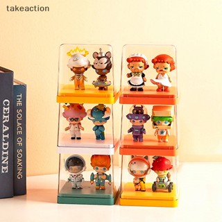 [takeaction] กล่องเก็บโมเดลตุ๊กตาฟิกเกอร์ แบบใส กันฝุ่น ขนาดเล็ก 1 ชิ้น [พร้อมส่ง]