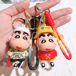 [GOGJIG5] พวงกุญแจ PVC จี้ฟิกเกอร์การ์ตูนชินจังน่ารัก ของขวัญวันเกิด สําหรับผู้หญิง