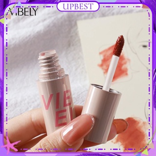 Vibely Light Mist Feeling Lip Glaze Matte Velvet Smooth Moisturizing Lipstick High Color Rendering Long Lasting Lip Makeup 6 Colors UpBEST