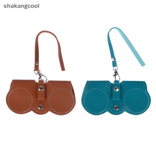 Shakangcool กระเป๋าหนัง แฮนด์เมด สไตล์เรโทร สําหรับใส่แว่นตากันแดด 1 ชิ้น SGL