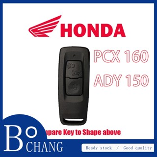 Bc เคสกุญแจรีโมทรถยนต์ แบบหนัง อุปกรณ์เสริม สําหรับ HONDA Pcx 160 click adv 160 Pcx 160