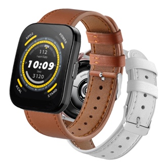 สายนาฬิกาข้อมือ สายหนัง สําหรับสมาร์ทวอทช์ Amazfit Bip 5