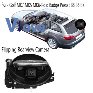 กล้องมองหลัง HD พร้อมสายไฟ สําหรับ Passat B8 B6 B7 Golf MK7 MK5 MK6-Polo