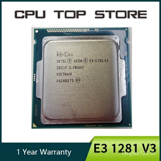 โปรเซสเซอร์ CPU Intel Xeon E3 1281 V3 E3 1281V3 3.7GHz Quad-Core Eight-Thread L3=8M 82W LGA 1150