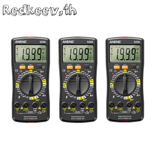 Redkeev™ Aneng SZ08 เครื่องทดสอบไดโอดดิจิทัล LCD NCV 2000 ครั้ง