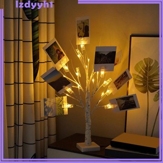 [JoyDIY] ขาตั้งต้นไม้ พร้อมไฟ LED พร้อมคลิปหนีบ สําหรับห้องนอน