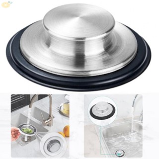 【VARSTR】Basin Plug Disposal Stopper Plug Garbage Disposal Sink Plug Stainless Steel