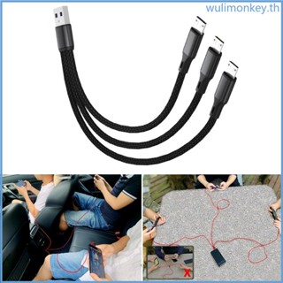 Wu สายชาร์จ USB เป็น Micro USB สําหรับโทรศัพท์ แท็บเล็ต