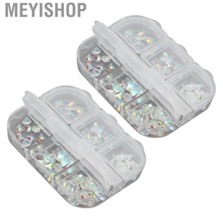 Meyishop Nail Art Decorations  Nail Art Decoration Supply 2 box for Home Use