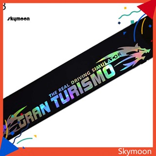 Skym* สติกเกอร์สะท้อนแสง ลายตัวอักษร หลากสี สําหรับตกแต่งกระจกหน้า หลังรถยนต์