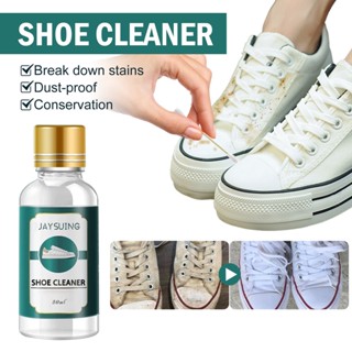 in stock#JAYSUING small white shoes cleaning agent where to remove black and decontamination cleaning whitening cleaning agent 7/10