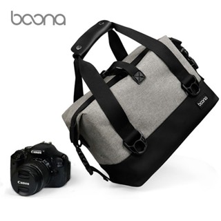 baona กระเป๋าเก็บกล้อง พร้อมสายคล้องไหล่ กันน้ํา อุปกรณ์เสริม สําหรับกล้อง DSLR