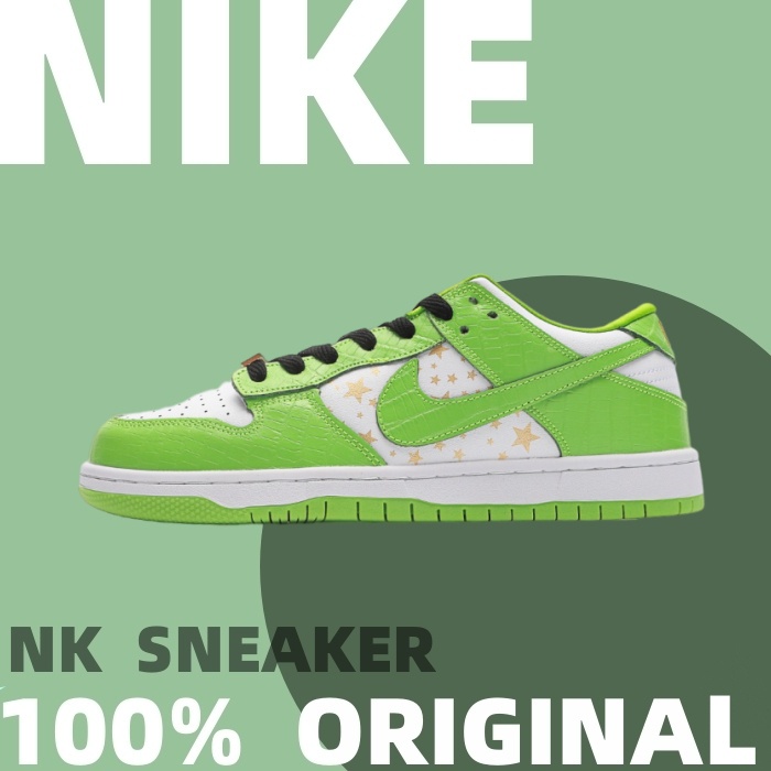 Supreme x Nike Dunk SB Low Mean Green DH3228-101 NIKE รองเท้า
