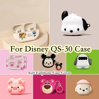 【จัดส่งรวดเร็ว】เคสหูฟัง แบบนิ่ม ลายการ์ตูนดิสนีย์ สําหรับ QS-30 QS-30