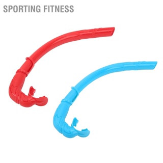 Sporting Fitness Dry Snorkel Full Silicone Soft Portable with Storage Box Tube สำหรับผู้ใหญ่ การฝึกว่ายน้ำสำหรับเด็ก