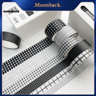 &lt;moonback&gt; เทปกาววาชิ สวยหรู สําหรับตกแต่งสมุดภาพ 6 ม้วน ต่อกล่อง