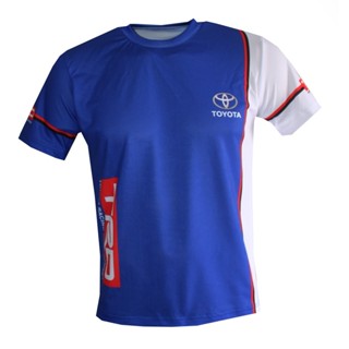 เสื้อยืดแขนสั้น พิมพ์ลาย Toyota Gazoo FIA World WEC แฟชั่นสําหรับผู้ชาย