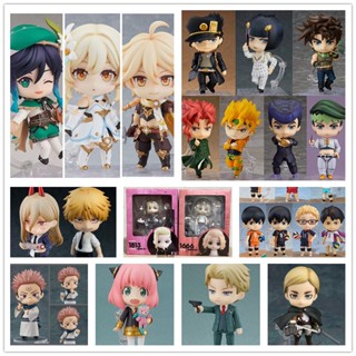 โมเดลฟิกเกอร์ Nendoroid Tokyo Avengers Genshin Impact JoJos Bizarre Adventure Chainsaw Man My Hero Academia เปลี่ยนหน้าได้