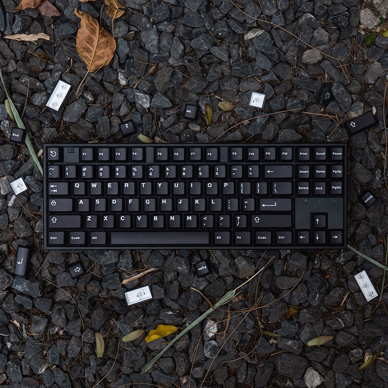 Double Shot PYGA Translucence Keycaps โปรไฟล์เชอร์รี่ปุ่มกดภาษาอังกฤษสําหรับคีย์บอร์ดแบบกลไก