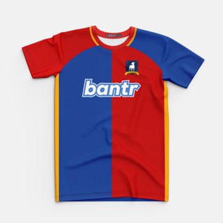 Ted LASSO A.F.C RICHMOND SEASON 3 FAN JERSEY เสื้อยืดแขนสั้น สีน้ําเงิน สีแดง ขนาดใหญ่ สําหรับผู้ชาย และผู้หญิง