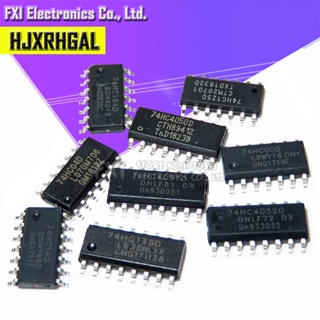 วงจรรวม SMD 74HC00D 74HC04D 74HC125D 74HC138D SOP 74HC14D 74HC4050D 74HC4051D 74HC4052D 74HC595D 20 ชิ้น