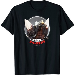 เสื้อยืดแขนสั้น ผ้าฝ้าย 100% พิมพ์ลาย Godzilla SpaceGodzilla 1994 Icons of Toho แฟชั่นสําหรับผู้ชาย และผู้หญิง