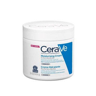 CERAVE Moisturising Cream 454g. - เซราวี ครีมบำรุงผิวกายสำหรับผิวธรรมดา-แห้งมาก