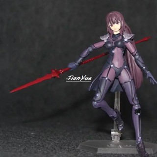 ฟิกเกอร์ Fate Grand Order Lancer Scathach Figma 381 ขนาด 15 ซม. ของเล่นสําหรับเด็ก