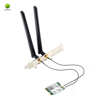 ชุดการ์ด Wifi ไร้สาย 1730Mbps Dual Band AC 9560 บลูทูธ 5.0 8…