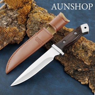 มีดเดินป่า มีดพก BUCK Knives มีดเดินป่า ขนาดใบมีด 5.7 นิ้ว พร้อมซ้องหนังเก็บใบมีด สินค้าพร้อมส่ง