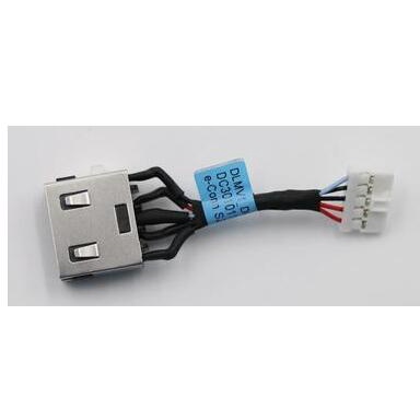 DC Power Jack พร้อมสายสําหรับ Lenovo Y40p Y40-70 Y40-80 Y40p-80 แล็ปท็อป DC-IN ชาร์จ Flex Cable