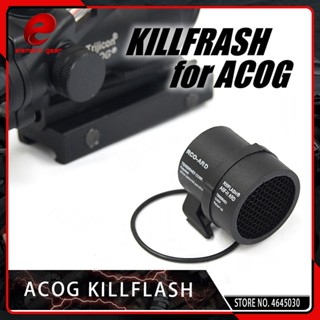 พร้อมส่ง ฝาครอบป้องกันขอบเขต ACOG 4X32 สําหรับ Airsoft Tactical ACOG Killflash