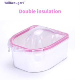 [WillBesugarT] ชามพลาสติก แบบหนา สําหรับใส่น้ํายาทาเล็บเจล