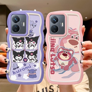 เคส Vivo Y77 5G เคสโทรศัพท์ การ์ตูนน่ารัก เคสนิ่ม กรอบคลื่น เคสโทรศัพท์ใส TY