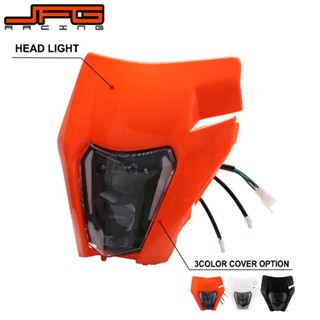 JFG Racing Headlight 23W Universal Motorcycle for crf klx ktm xr sx