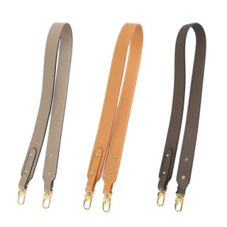 สายสะพายกระเป๋าหนังแท้ หนัง PU บระดับ Leather Shoulder Sling Strap Replacement