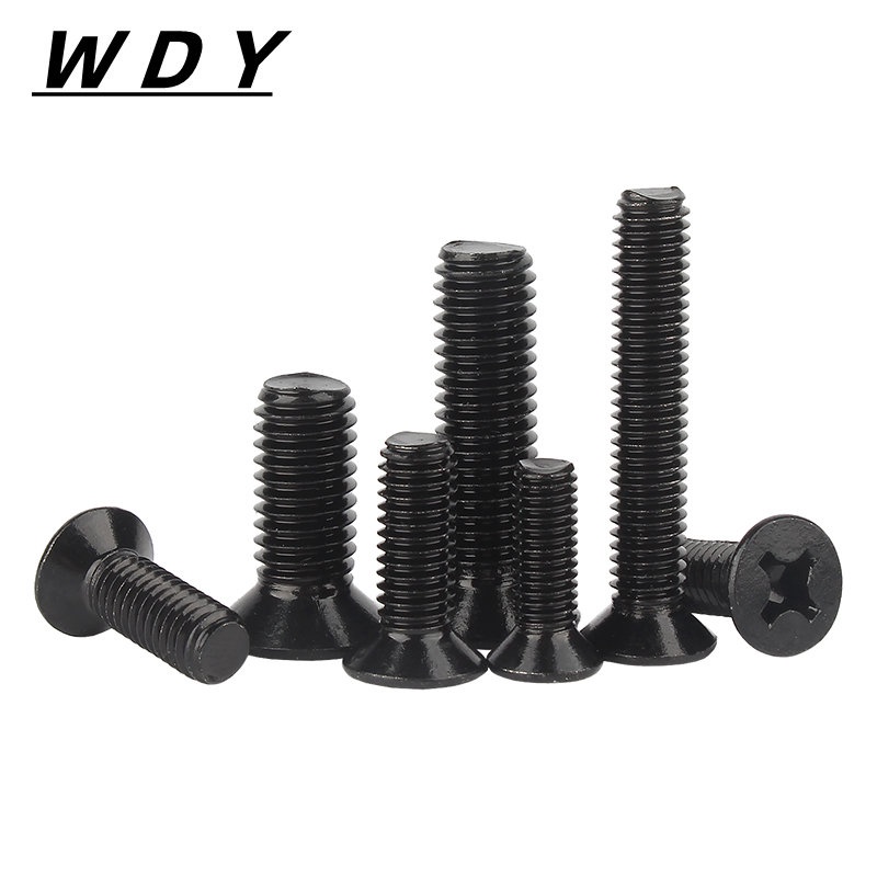 【YHL-2】น็อตสกรู หัวเตเปอร์แฉก หัวเรียบ สแตนเลส 304 เธรดหยาบ เกลียวมิล จำนวนตามที่ระบุ M1 M1.2 M1.4 M1.6 M2 M2.5