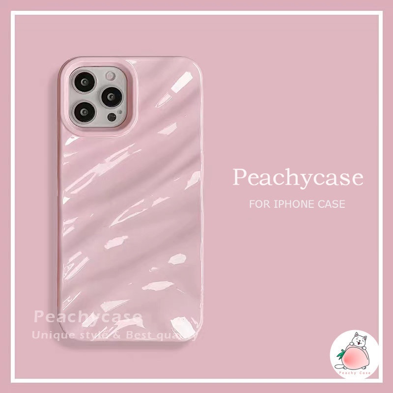 เคสโทรศัพท์มือถือ TPU นิ่ม ปิดด้านหลัง กันกระแทก คุณภาพสูง สีชมพู แวววาว สําหรับ iPhone 14 Plus 13 12 Pro Max 11 14PRO
