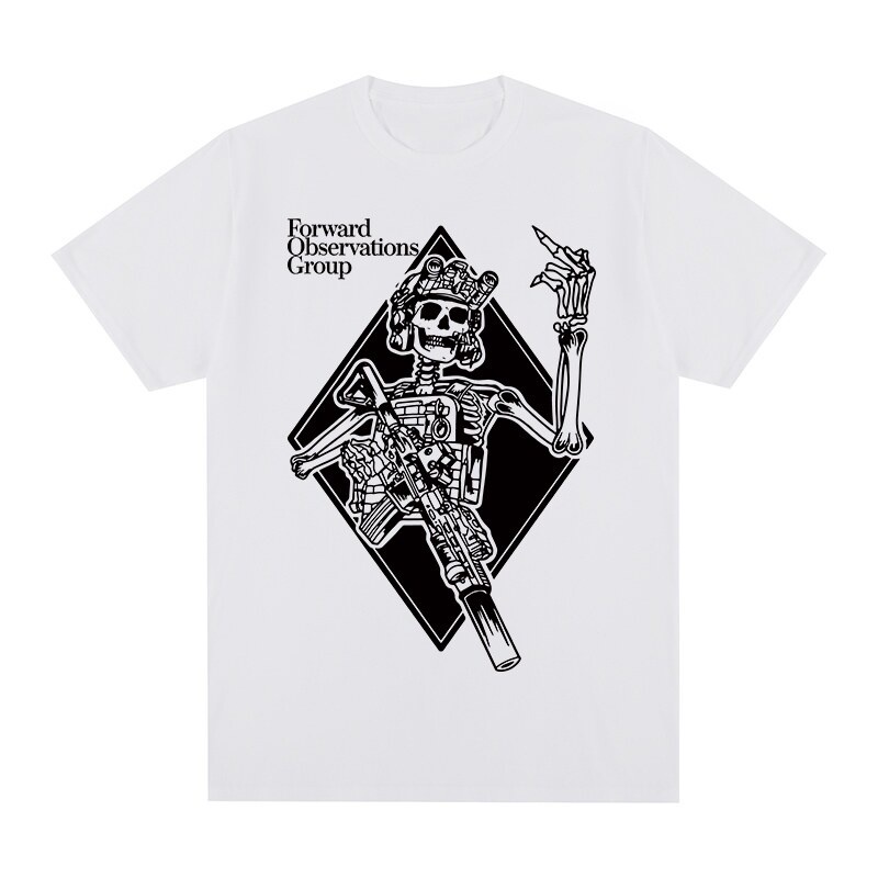 ① Forward Observations Group Skeleton GBRS T Shirt Vintage Cotton Men New TEE TSHIRT Womens Tops