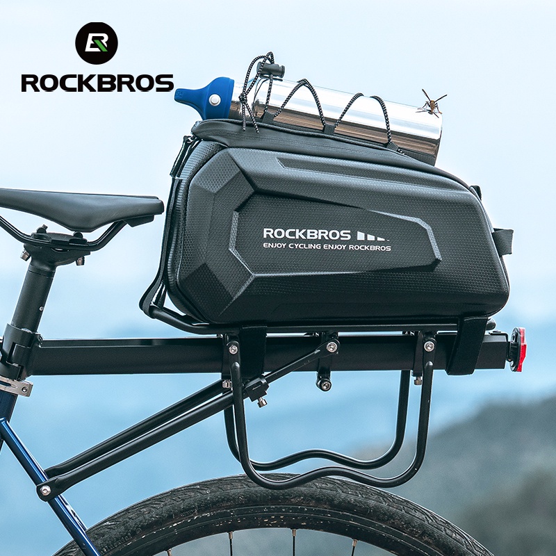 【TH Delivery】ROCKBROS กระเป๋าเก็บของ ขนาดใหญ่ จุของได้เยอะ ติดตั้งง่าย สําหรับติดอานเบาะนั่งรถจักรยาน