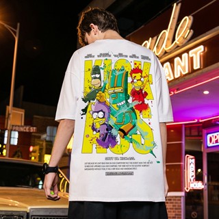 2021 new spot retro shirt  M-5XL Unisex Oversized Hip Hop Shirt Menswear Short Sleeve T-shirt Original Fashion Cart_02