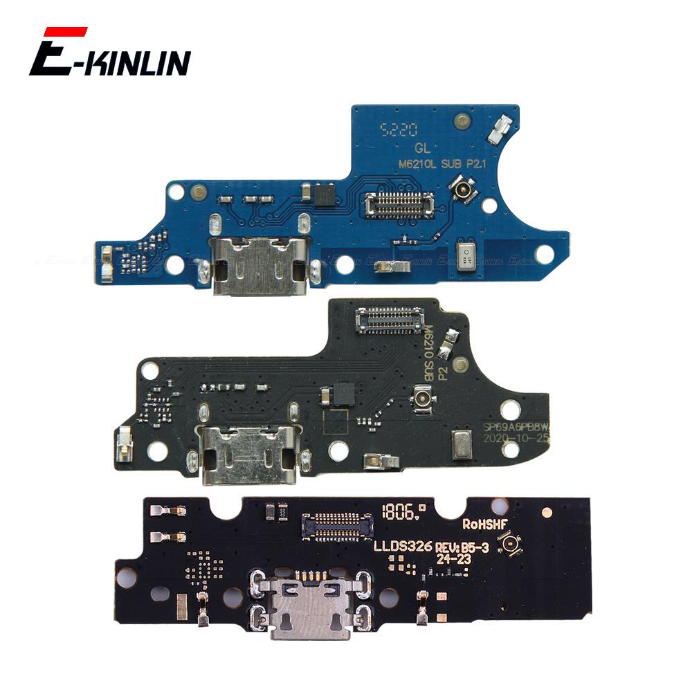 Power Charger Dock USB ชาร์จพอร์ตปลั๊ก Flex สําหรับ Motorola Moto E4 E5 E6 E7 Play Go Plus E6s Globa