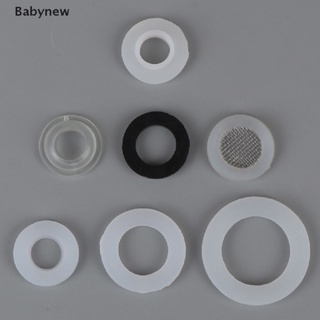 &lt;Babynew&gt; แหวนยางซิลิคอน PTFE ปะเก็นแบน ขนาด 1/2 นิ้ว 3/4 นิ้ว 1 นิ้ว สําหรับหัวฉีดฝักบัวอาบน้ํา ลดราคา