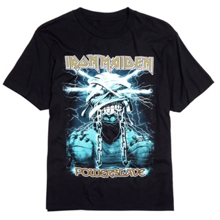 TOP CT【💘💘】ขายดี!ขายดี เสื้อยืด พิมพ์ลาย POWERSLAVE MUMMY EDDIE Licensed Official XS-2 IDjnpg81CMhcfi55S-5XL