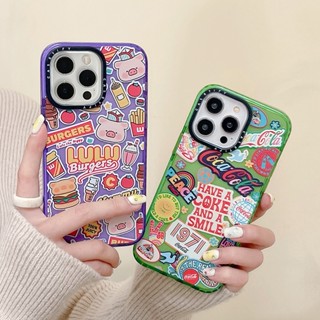 Casetify เคสโทรศัพท์มือถือแบบนิ่ม ลายหมูน่ารัก สีชมพู สําหรับ iPhone 14 13 12 11 Pro Max