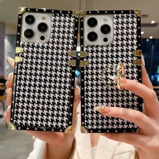 เคสโทรศัพท์มือถือหนัง PU ทรงสี่เหลี่ยม ลายนก สไตล์วินเทจ สําหรับ Vivo Y20 Y20i Y12S Y12A Y30 Y50 Y70S Y51S Z6 S6 S7 Y9S Z3 V11i X23 X27 Z5X S1 T1 V27E V20 V17 V25 PRO